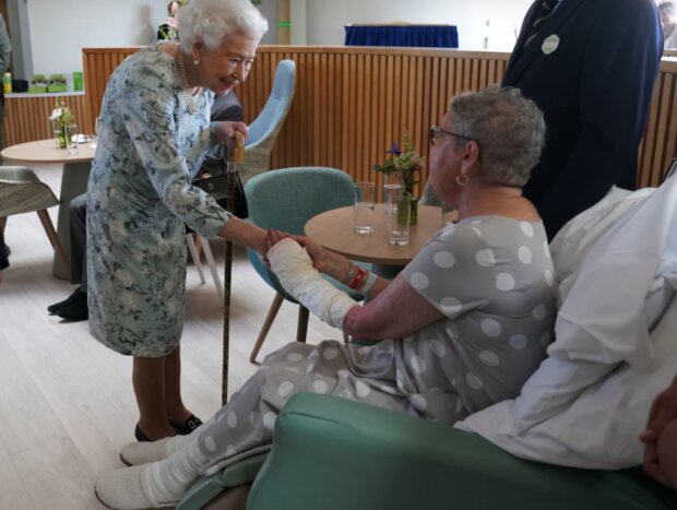 Alžběta II. Foto: snímek obrazovky tsn