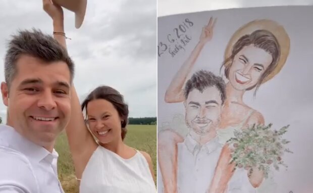 5 let od svatby: Těhotná Monika Leová se pochlubila vzpomínkovou fotkou ze svatby