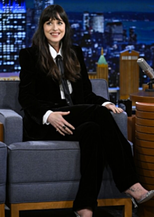 Dakota Johnson. Foto: snímek obrazovky tsn