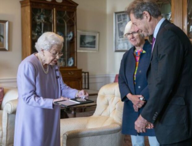 Alžběta II. Foto: snímek obrazovky tsn