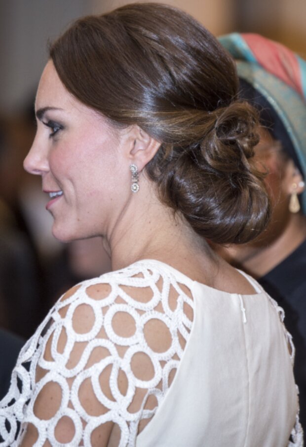 Kate Middleton. Foto: snímek obrazovky meta