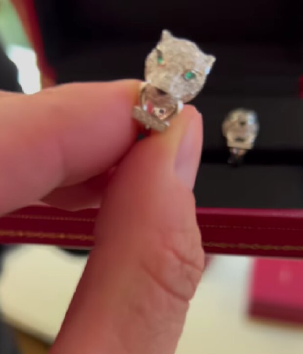 Dárek pro Moniku Marešovou. Foto: snímek obrazovky Instagram