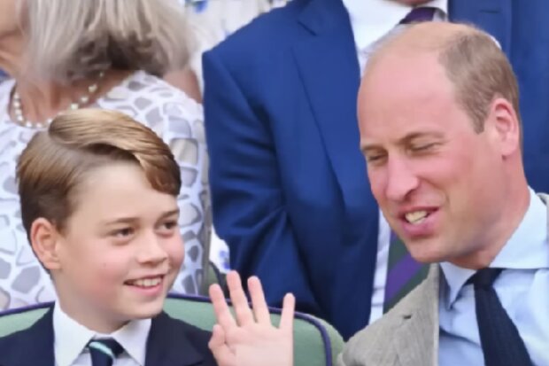 Princ George a princ William. Foto: snímek obrazovky YouTube