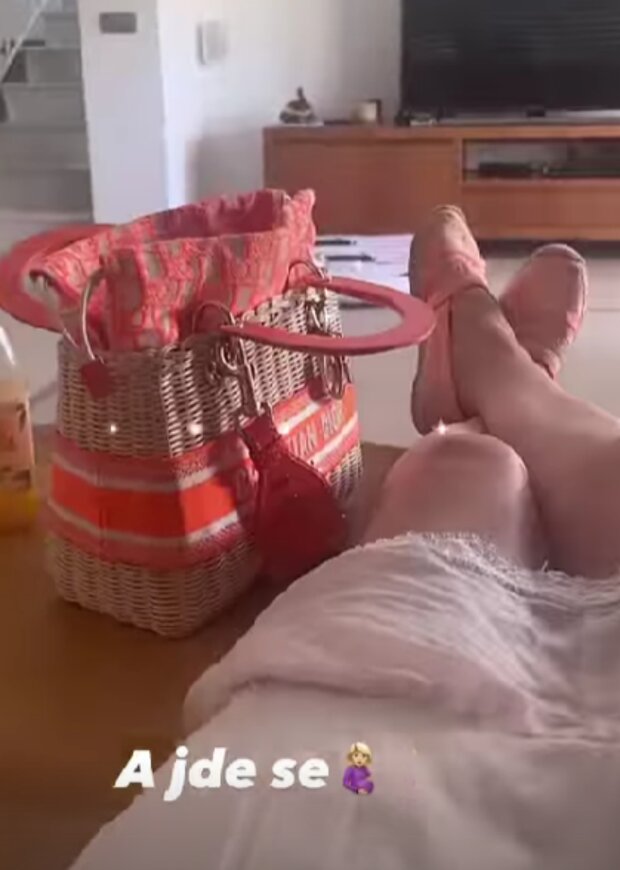 Agáta Hanychová. Foto: snímek obrazovky Instagram