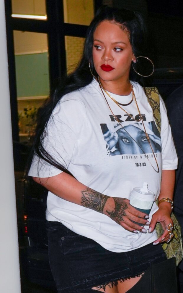 Rihanna. Foto: snímek obrazovky tsn