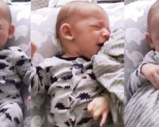 Táta přišel na skvělý způsob, jak uklidnit tříměsíční dítě: "Klobouk dolů"