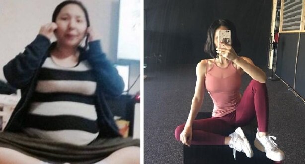 Tato žena ztratila 40 kilogramů