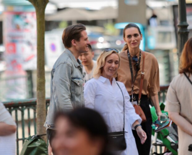 Ondřej Brzobohatý a Daniela Písařovicová. Foto: snímek obrazovky extra.cz
