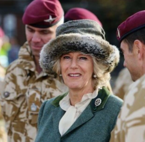 Vévodkyně Camilla. Foto: snímek obrazovky tsn