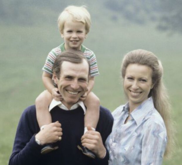 Princezna Anna s rodinou. Foto: snímek obrazovky tsn