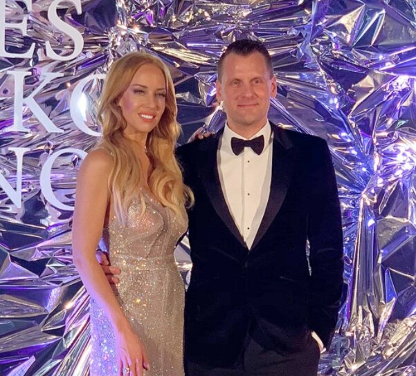 Michal Kovář a Kateřina Mátlová. Foto: snímek obrazovky extra.cz