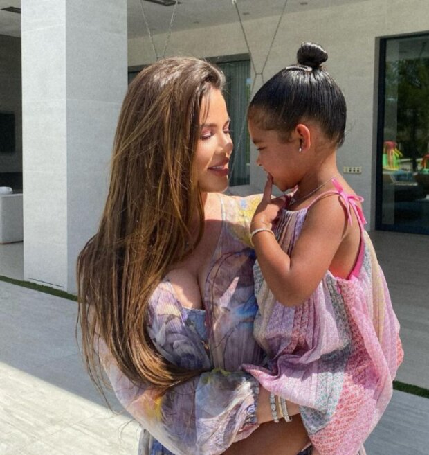 Khloe Kardashian a děti. Foto: snímek obrazovky Instagram